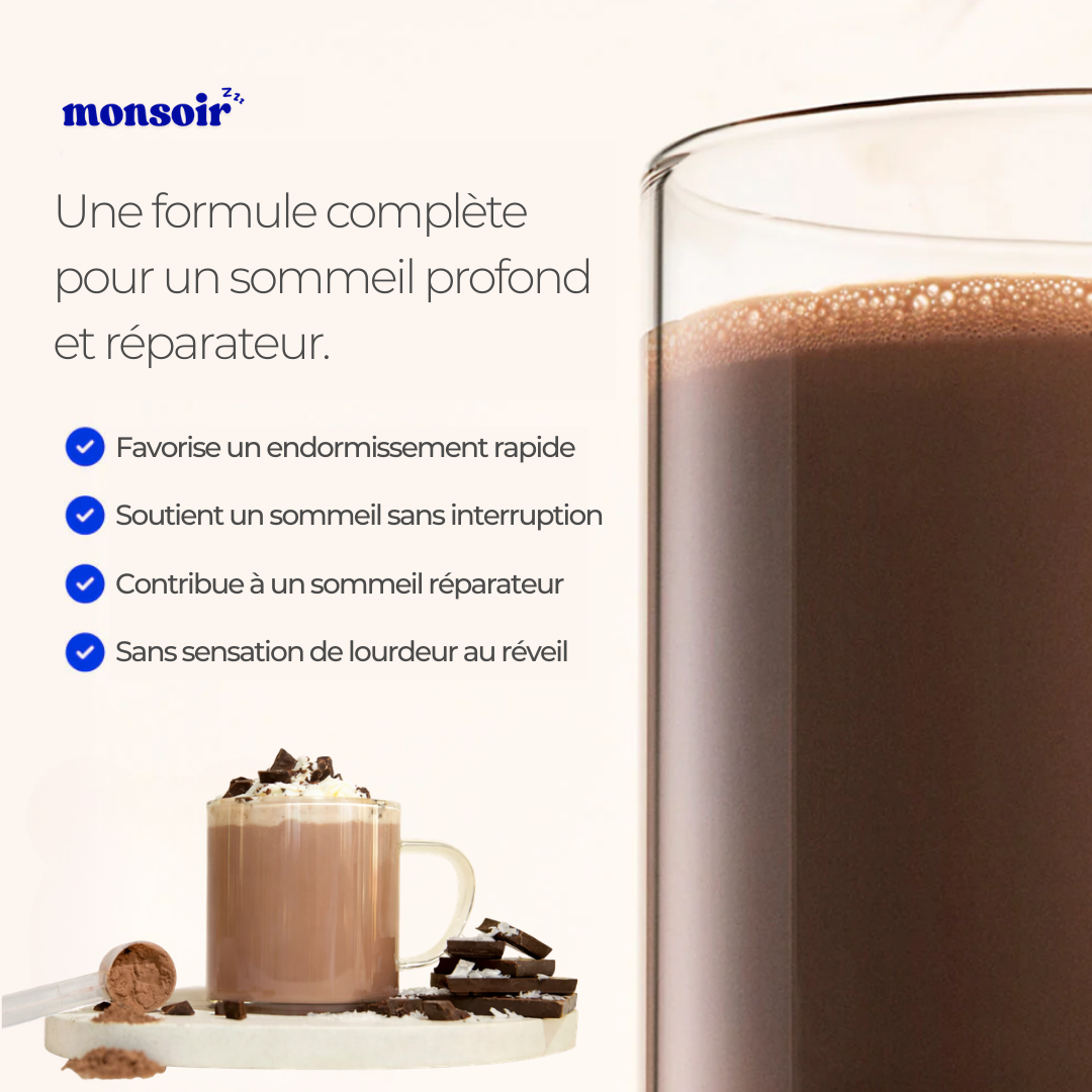 Monsoir - Boisson du soir pour un sommeil profond et réparateur